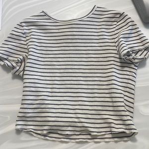 Forever21 Cropped Black and White